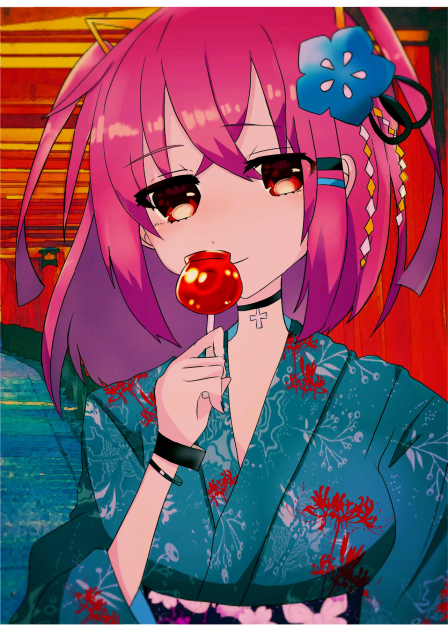 創作 浴衣雪乃