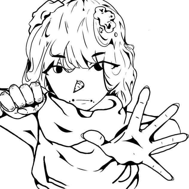 snowman girl coloring page