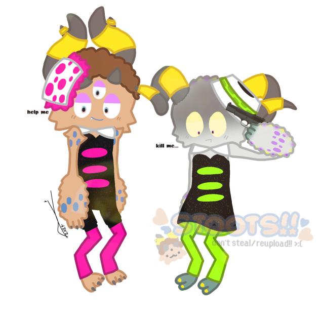 squid brothers 😨