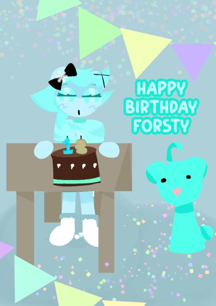 HAPPY BIRTHDAY FROSTY
