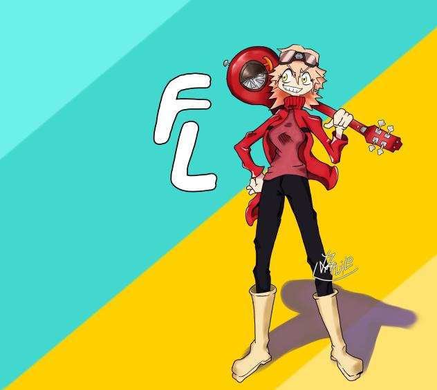 FLCL collab for Arsenalhole6ty9