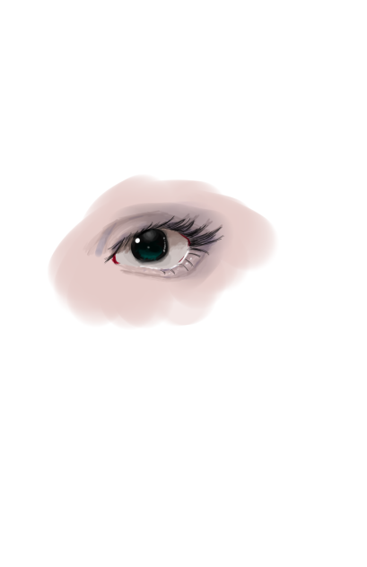 I somehow managed to do a realistic eye