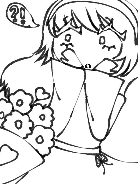 flowers for you 💗💐 (coloring page)