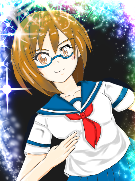 メガネを