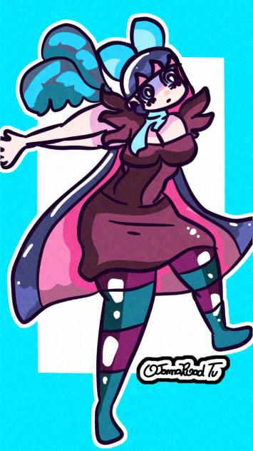 Stocking Blue Wings