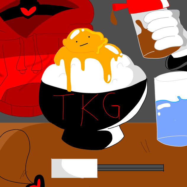 (TKG が好きな友達に描いた絵)
