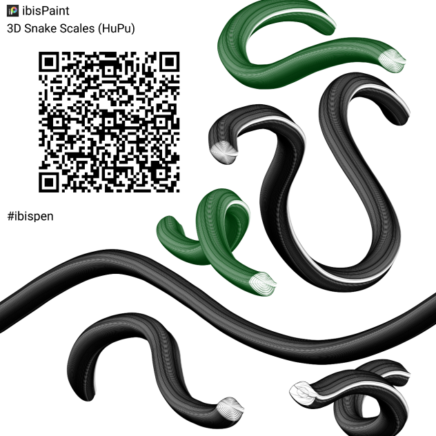 3D Snake Scales (HuPu)