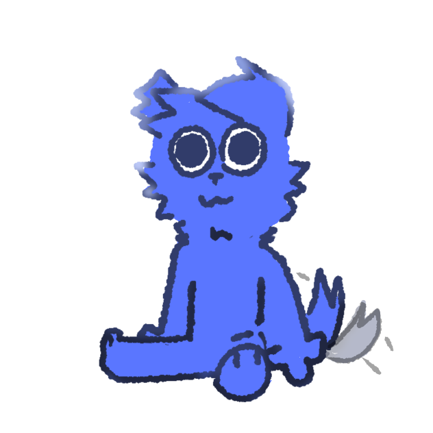 autistic dog looks at you