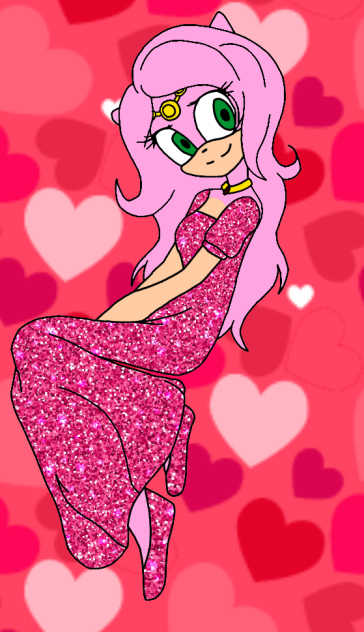 Princess Amy The Cute Sweet HedgeHog