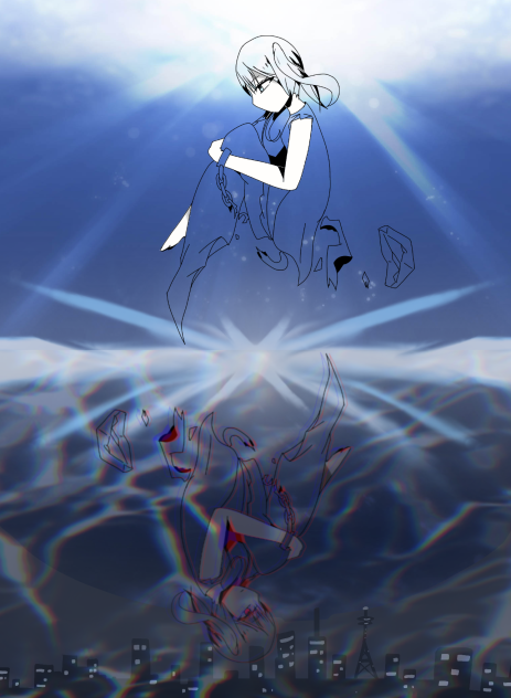 海底都市は……