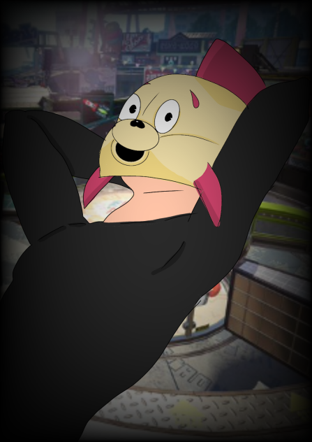 スコープを覗いたら。