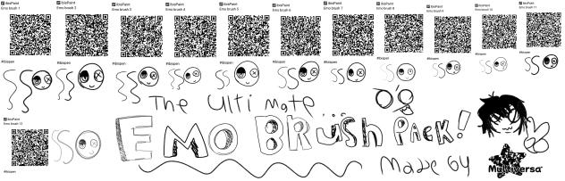 Free Ultimate Emo Brush Pack 1