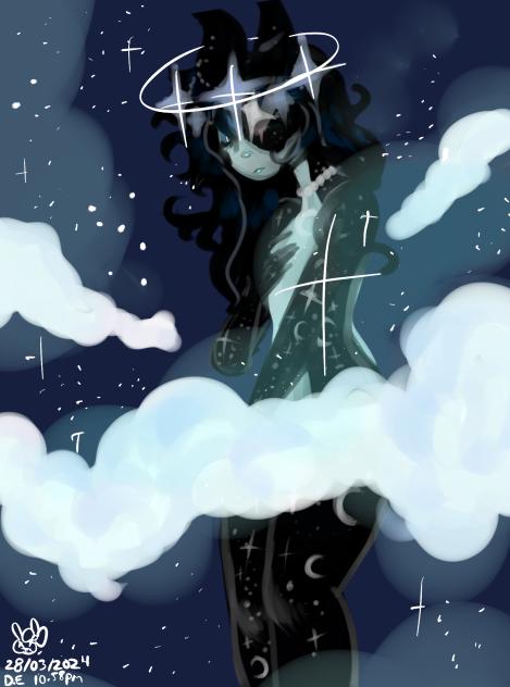 He was the moon 🌙