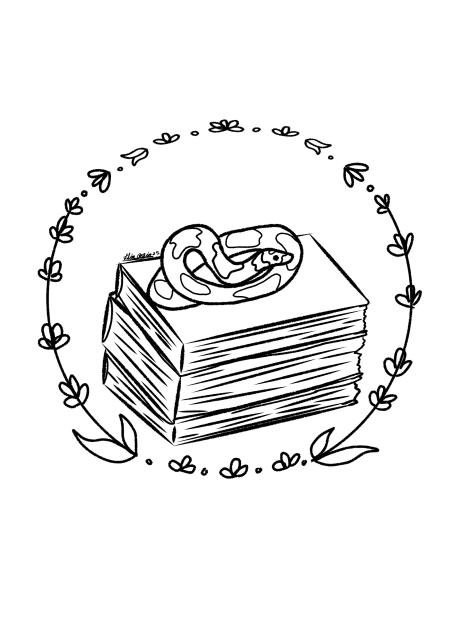 Periwinkle coloring page