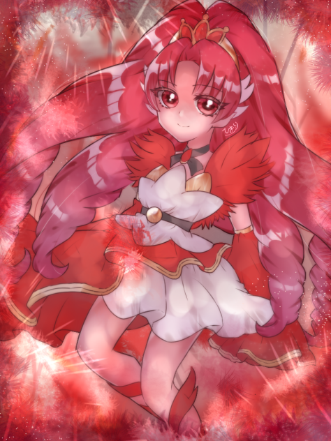 深紅の炎