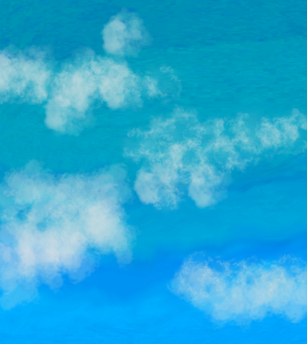 The sky is bright - ibisPaint