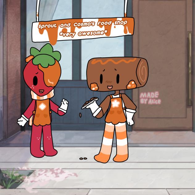 Cosmo drop his cookie READ DESCRIPTION
