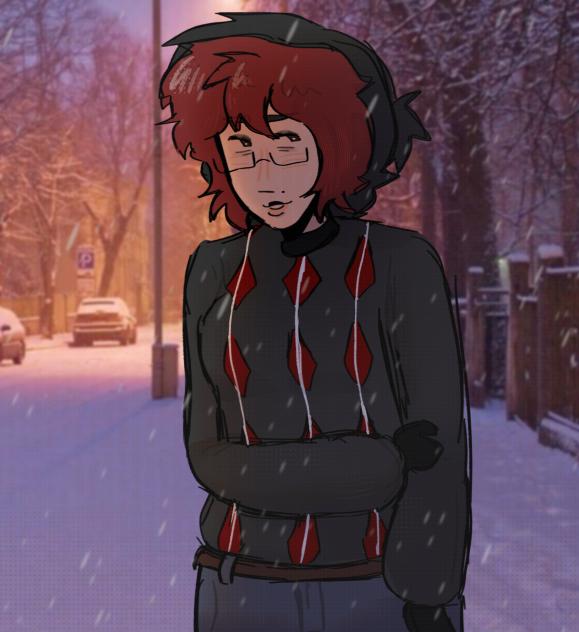 day 7, oc in winter