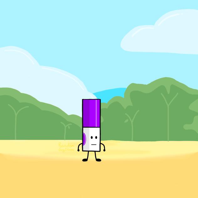 Marker From BFDI (shadowless)