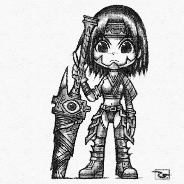 ノイズ剣士さんトーン