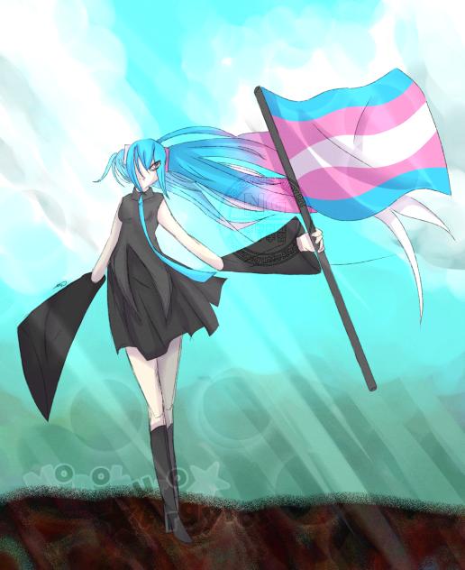 Miku Says Trans Rights!!