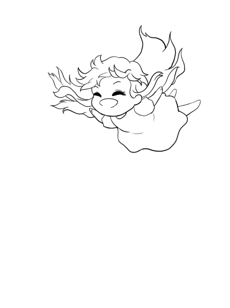 翔❣ 線画