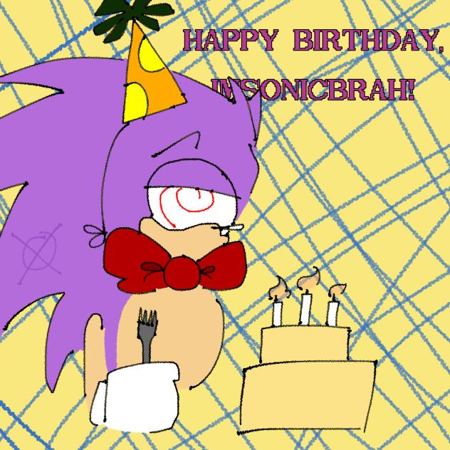 HBD IMSONICBRAH