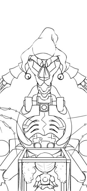 SPOILER.Poppy playtime sketch progress.