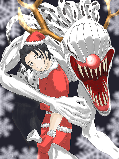 「プレゼント配るのォ？」「まだ早いよリカちゃん」