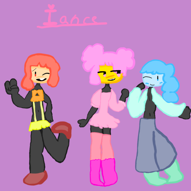 I Drew Some Of the iance teammates