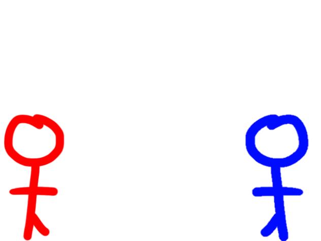 Red vs Blue - ibisPaint