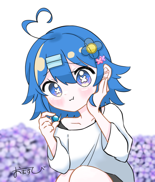 お結び様の塗り絵‼︎