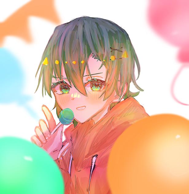 アメもってる人