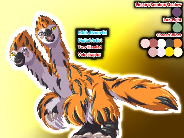 Two-Headed Velociraptor - (Redesign)