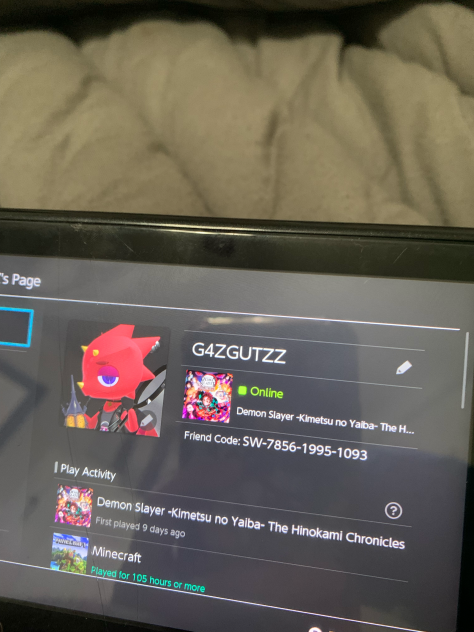 My switch friend code
