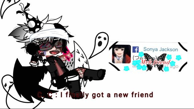C.C have  a friend now 🗝✨🗝✨