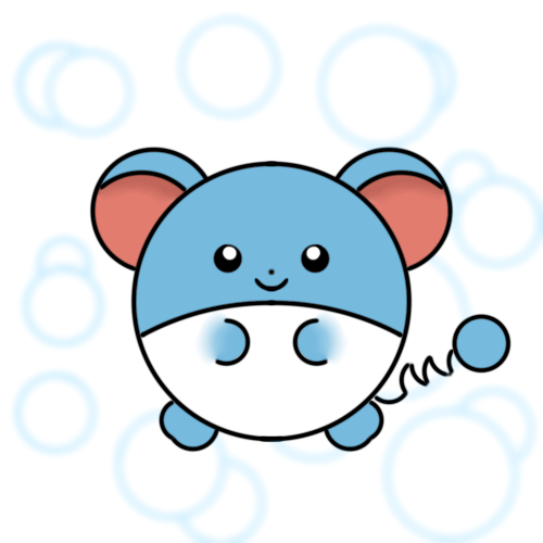 まるマリル - ibisPaint