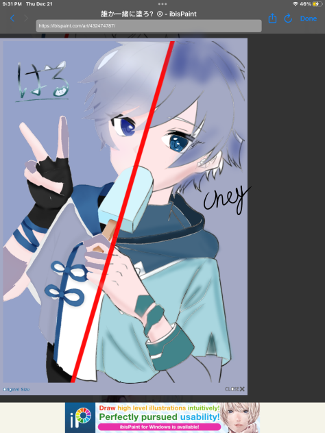 Colab 🥵🥵 - ibisPaint