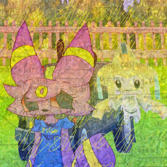 Oc x Canon I can’t draw jirachi