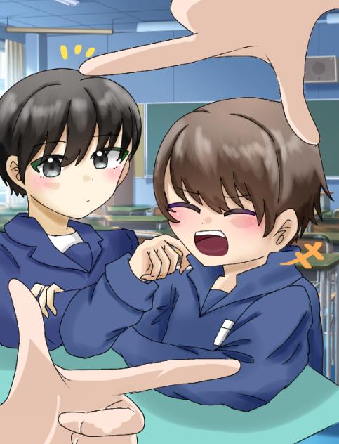 男子中学生