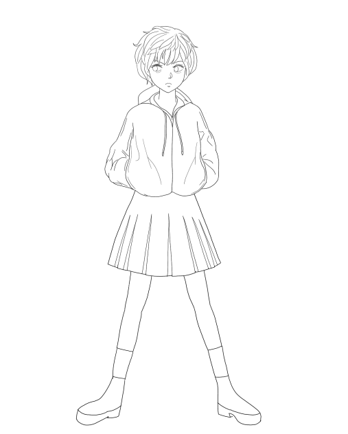 無題664 線画