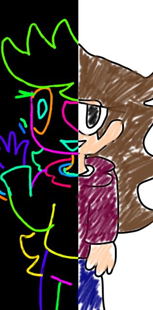 Digital world VS Sketch world