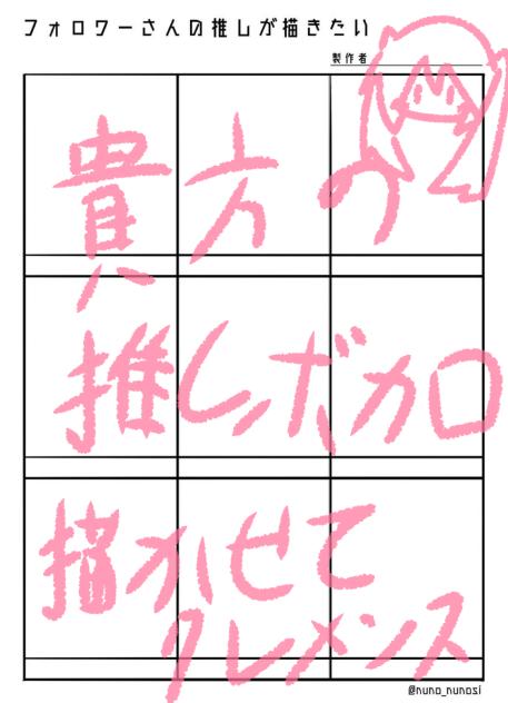 推しボカロを描かせてください(＞人＜;)