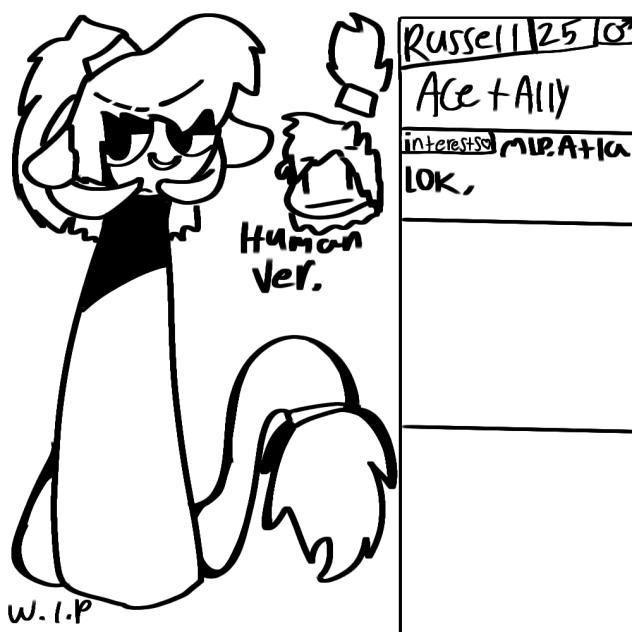 Russell (Sprunki oc) W. I. P
