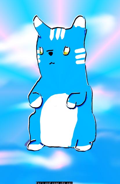 Cats and soup fan art