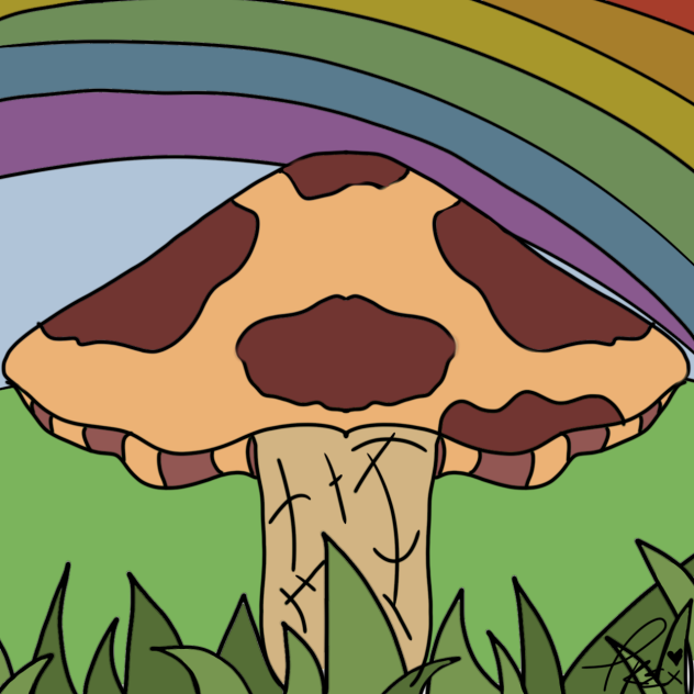 Rainbow Mushroom