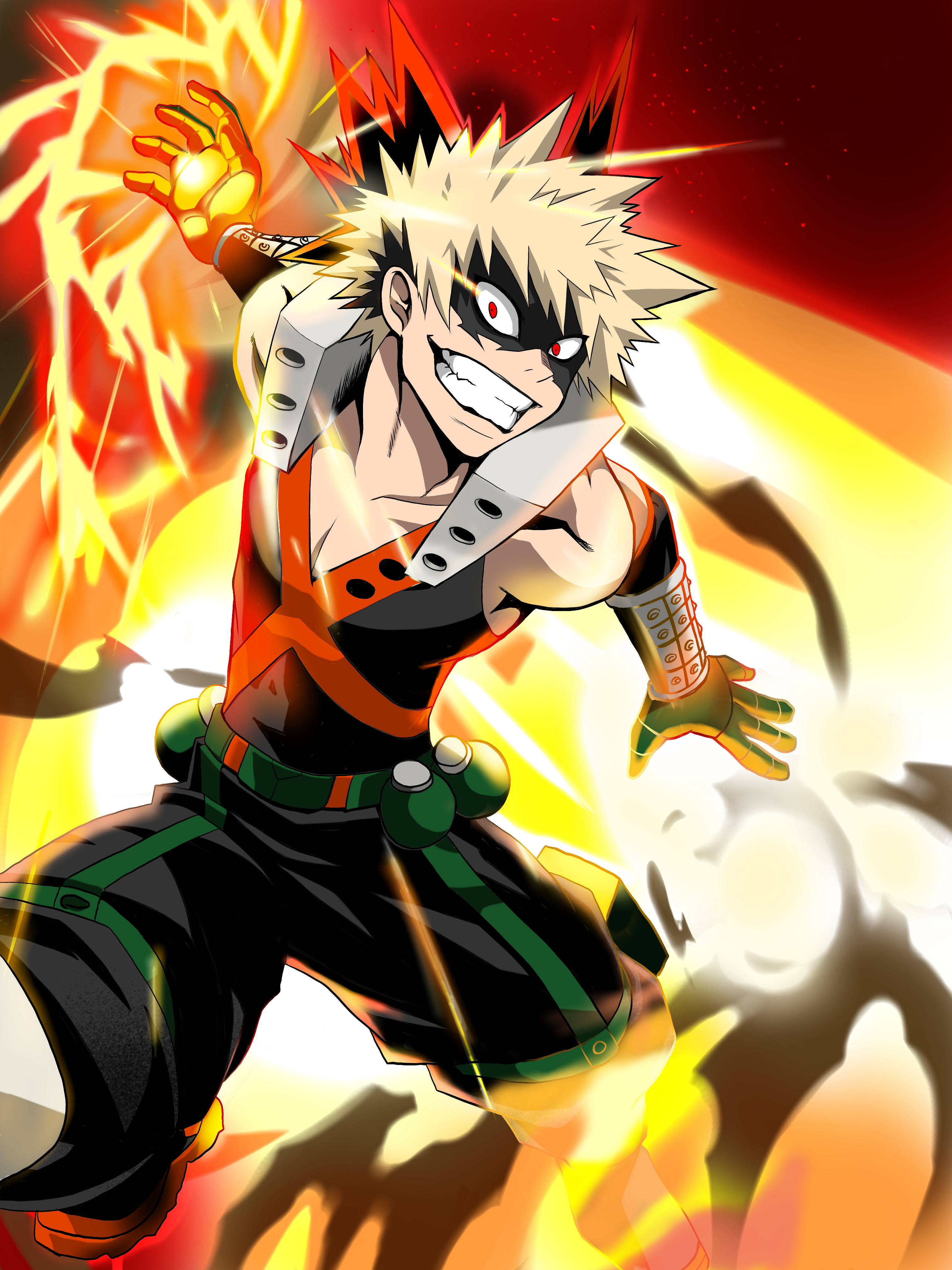 爆豪勝巳 ヒーローアカデミア Ibispaint