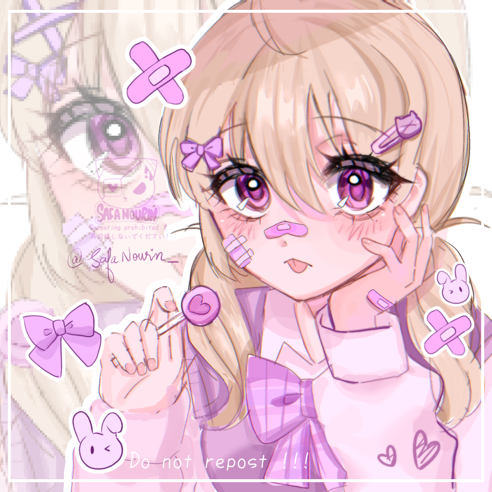 ホ*ビ様 手描きイラスト　ピンク 🍼 - ibisPaint