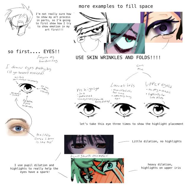 blehhh eyes tut