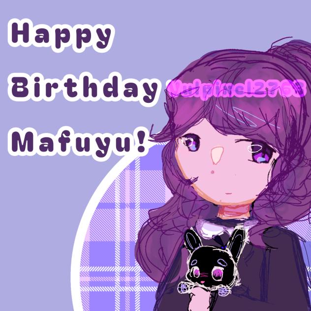 Happy Birthday Mafuyu!! (pjsk)